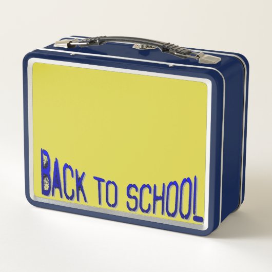 BTS Blue S. Paint Metal Lunchbox (Achterkant)