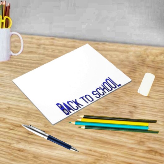 BTS Blue S Paint Notitieblok