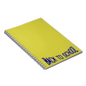 BTS Blue S Paint Notitieboek (Rechterzijde)