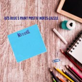 BTS Blue S Paint Post-it® Notes