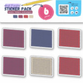 BTS- BOEKEN, PAPIER (GRAFIEKPAPIER) STICKER (Voorkant)