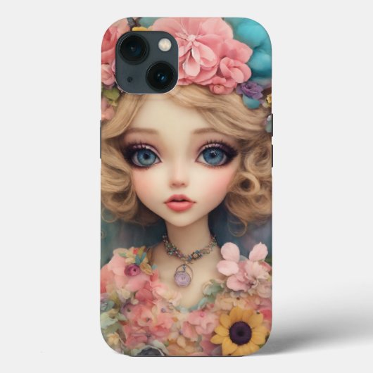 BTS Doll Meisje iPhone/iPad Case voor Vrouwen (Achterkant)