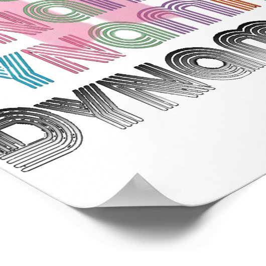 BTS DYNAMITE HOBI ( NIEUW SONG ) POSTER (Hoek)