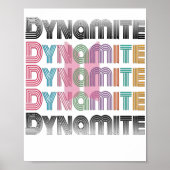 BTS DYNAMITE HOBI ( NIEUW SONG ) POSTER (Voorkant)