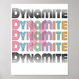 BTS DYNAMITE HOBI ( NIEUW SONG ) POSTER