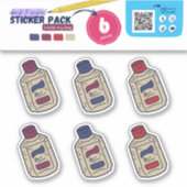 BTS- IN MIJN TAS (HANDREINIGER) STICKER (Voorkant)