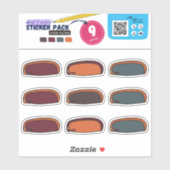 BTS- IN MIJN TAS (POTLOODZAK 02) STICKER (Vel)