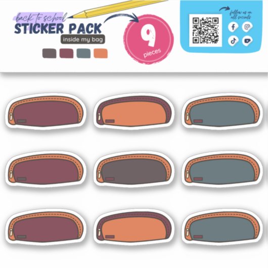 BTS- IN MIJN TAS (POTLOODZAK 02) STICKER (Voorkant)