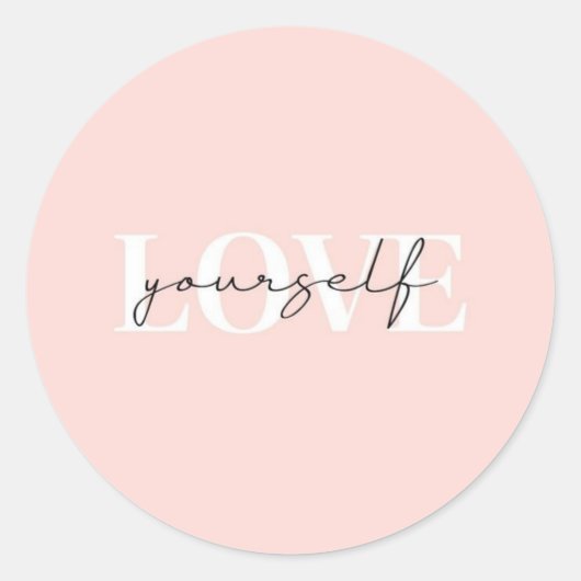 BTS Love Yourself Stickers (Voorkant)