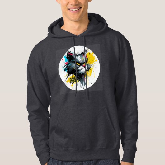 BTS Niet alle katten zijn gelukkig Hoodie (Voorkant)