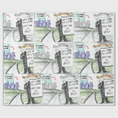 BTS op de weg Cadeaupapier (Vlak)