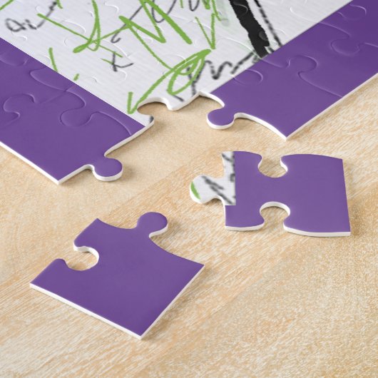 BTS op de weg Legpuzzel (Zijkant)