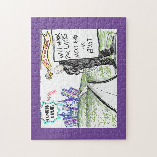 BTS op de weg Legpuzzel (Verticaal)