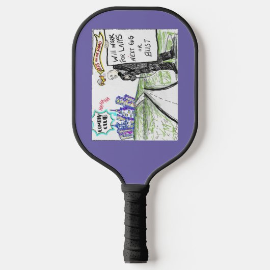 BTS op de weg Pickleball Paddle (Voorkant)