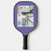 BTS op de weg Pickleball Paddle (Achterkant)