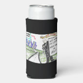 BTS op de weg Seltzer Blikjeskoeler (Seltzer Voorkant)