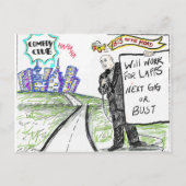 BTS op het Briefkaart van de weg (Voorkant)