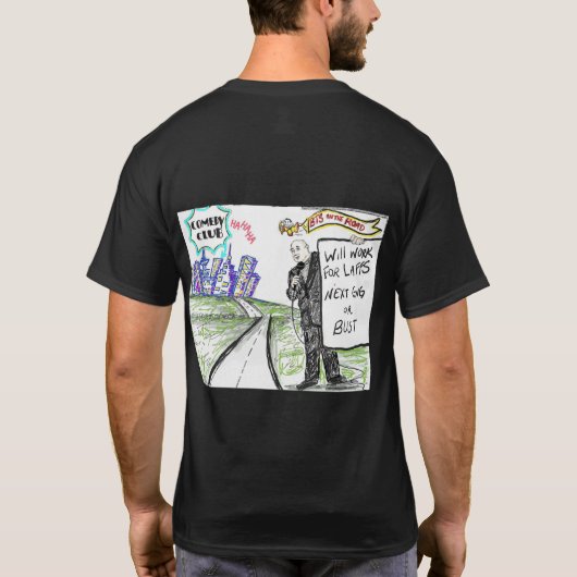BTS op weg T-Shirt (Achterkant)