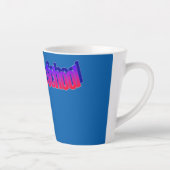 BTS-rood-blauw Latte Mok (Rechts)