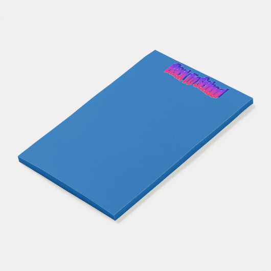 BTS-rood-blauw Post-it® Notes (Schuin)