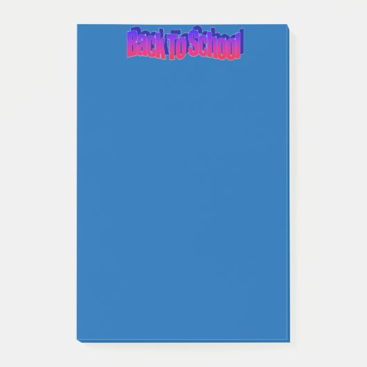 BTS-rood-blauw Post-it® Notes (Voorkant)