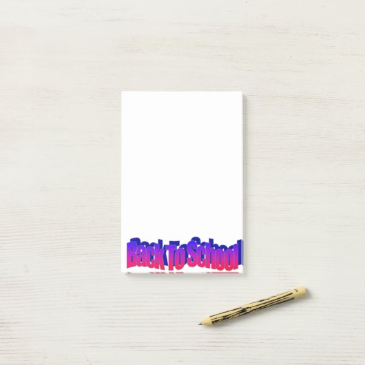 BTS-rood-blauw Post-it® Notes (Op bureau)
