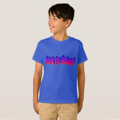 BTS-rood-blauw T-shirt (Voorkant volledig)