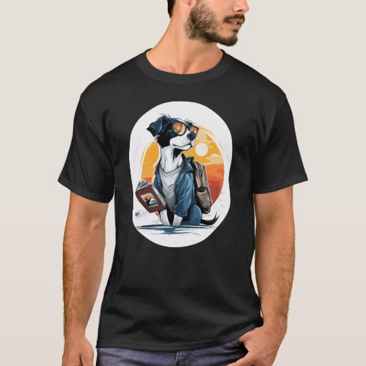 BTS School: Hondenheld T-shirt (Voorkant)