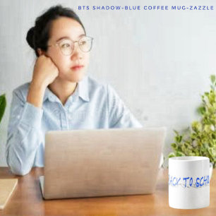 BTS Shadow-Blue Koffiemok