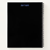 BTS Shadow-Blue Notitieboek (Achterkant)