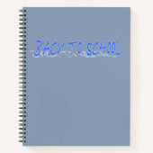 BTS Shadow-Blue Notitieboek (Voorkant)