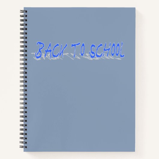 BTS Shadow-Blue Notitieboek (Voorkant)