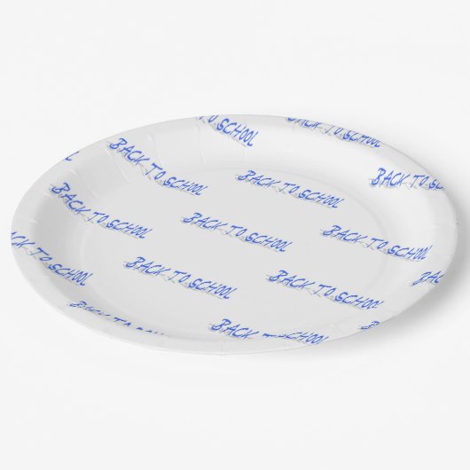 BTS Shadow-Blue Papieren Bordje (Gekanteld)