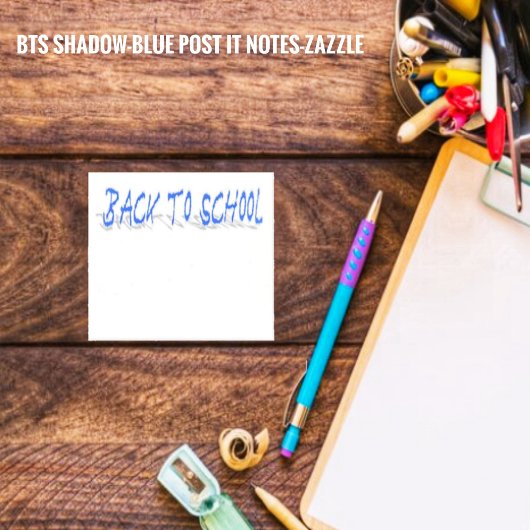 BTS Shadow-Blue Post-it® Notes