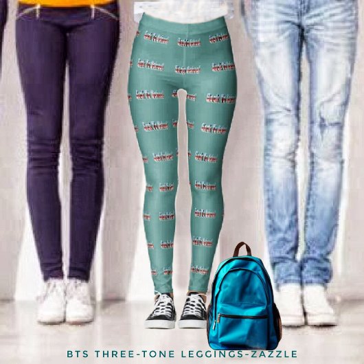 BTS Three-Tone Leggings