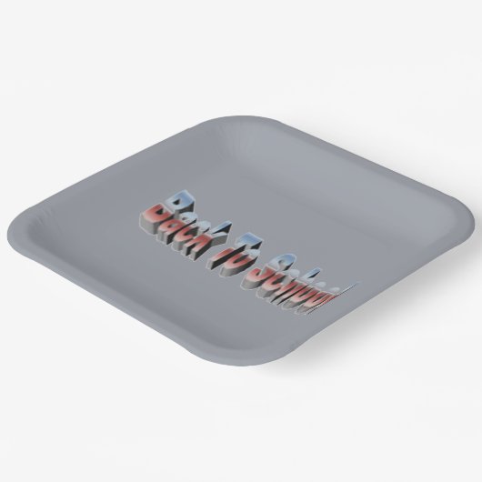 BTS-Three-Tone Papieren Bordje (Gebogen)