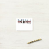 BTS-Three-Tone Post-it® Notes (Op bureau)