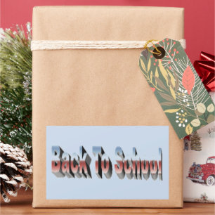 BTS Three-Tone Rechthoekige Sticker