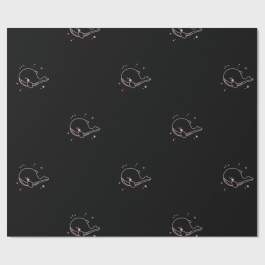BTS Whalien 52 themed Matte Wrapping Paper Cadeaupapier (Vlak)