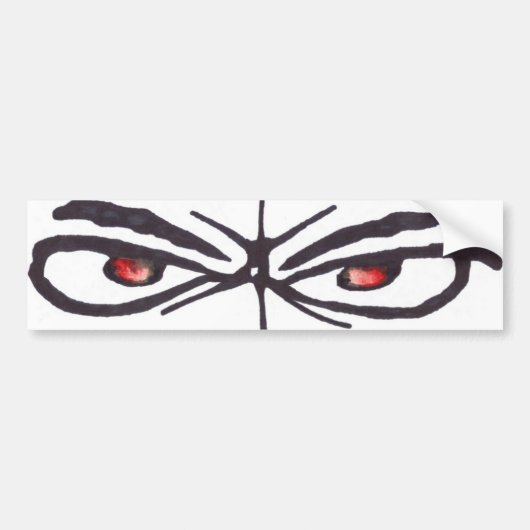 BTT Eyes Bumpersticker (Voorkant)