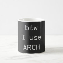 Btw... Ik gebruik Arch Linux
