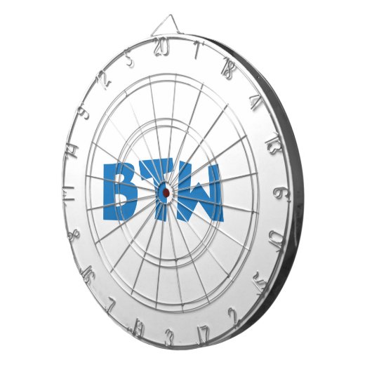 BTW-tapedartboard Dartbord (Voorkant Rechts)