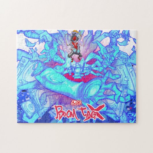 BTX-puzzelspel:  DJ V Legpuzzel (Horizontaal)