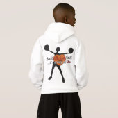 BTYF Hoodie met design op rug (Achterkant volledig)