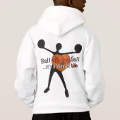 BTYF Hoodie met design op rug (Achterkant)