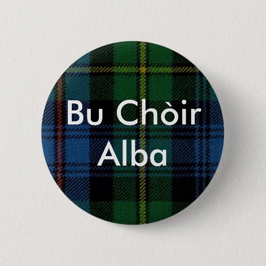 Bu Chòir Alba Ronde Button 5,7 Cm (Voorkant)