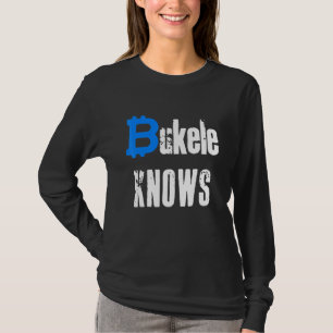 Bu Knows Bitcoin Para El Salvador T-shirt