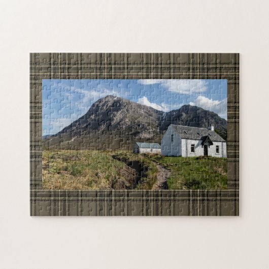 Buachaille Etive Mhor& Lagangarbh Cottage, Glencoe Legpuzzel (Horizontaal)