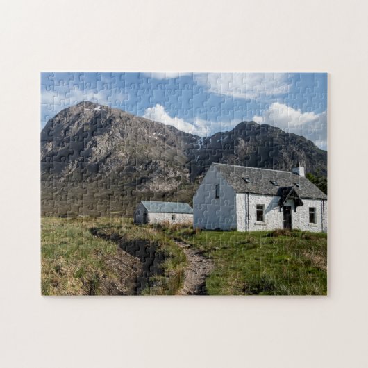 Buachaille Etive Mhor& Lagangarbh Cottage, Glencoe Legpuzzel (Horizontaal)