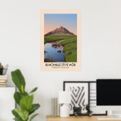 Buachaille Etive Mor Munros van Schotland Poster (Thuiskantoor)